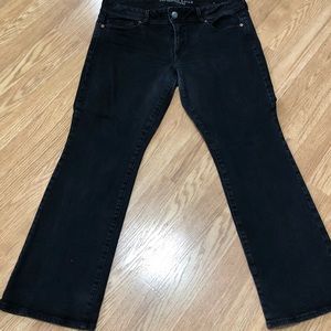 Faded Black American Eagle Jeans